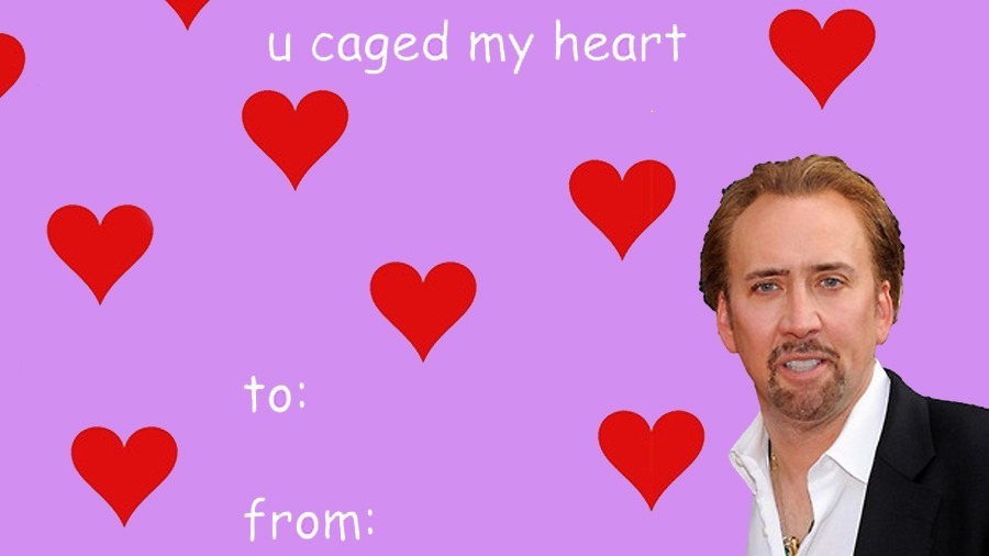 Nicolas-Cage meme valentine