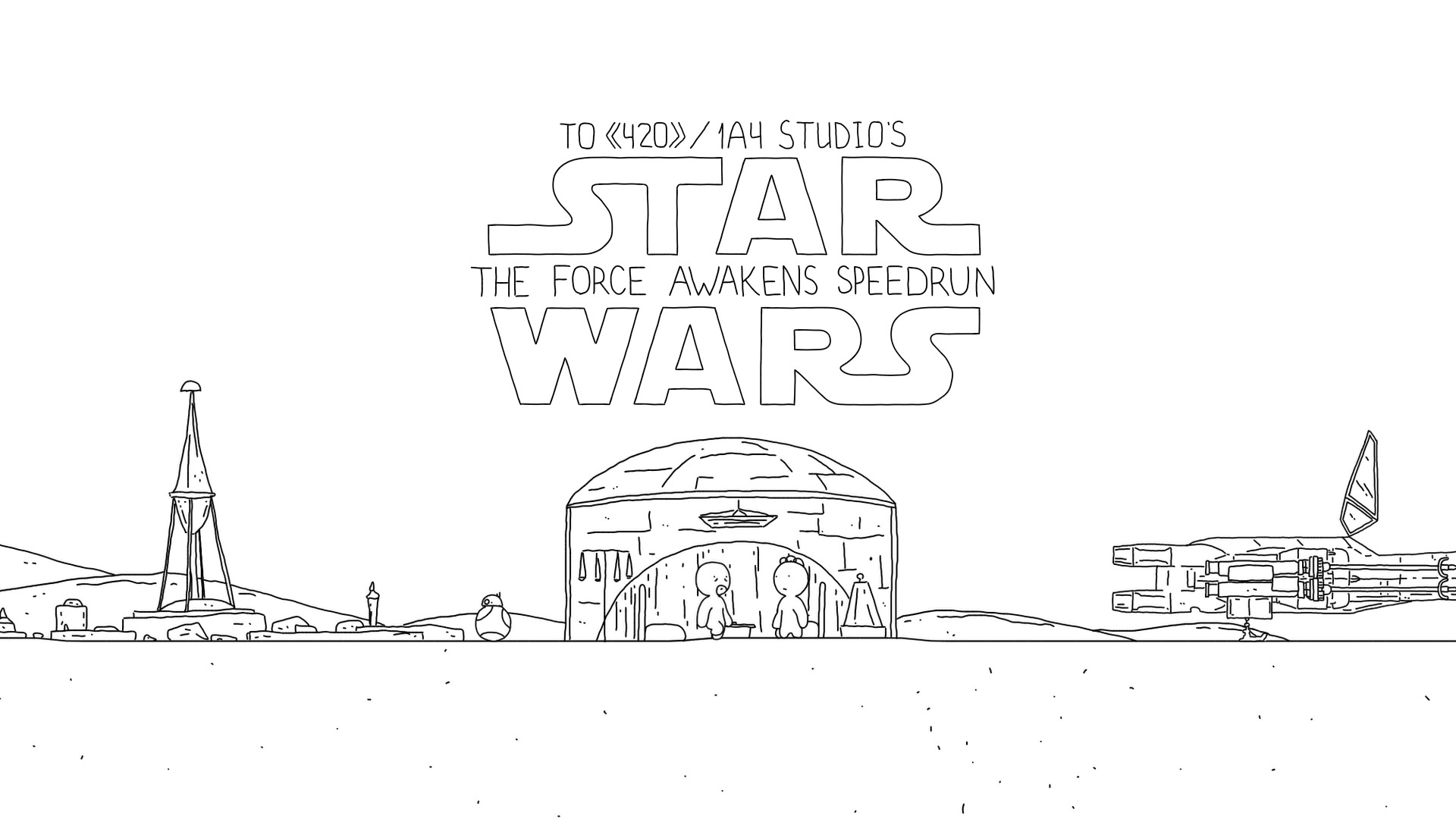 Star Wars: il risveglio della Forza riassunto in un minuto