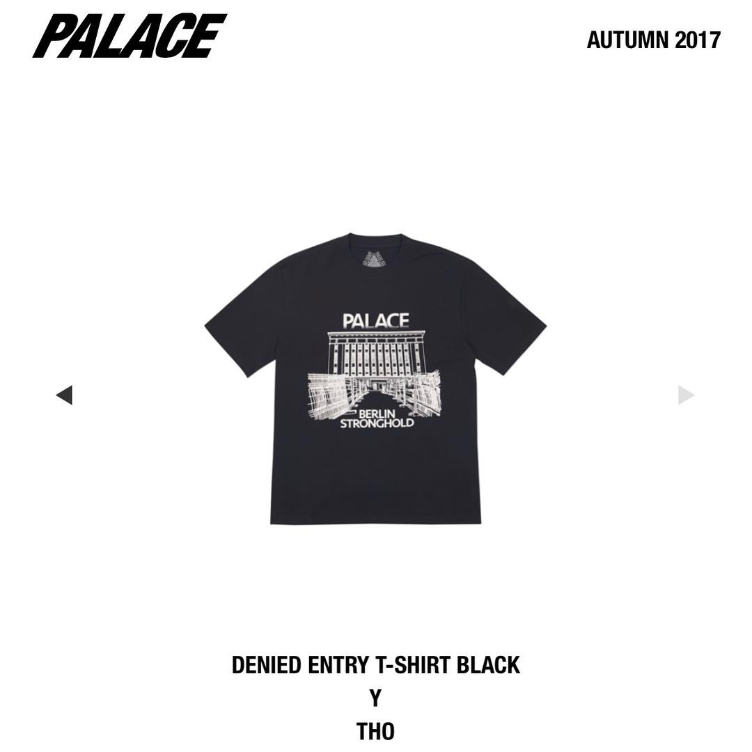 berg nein palace denied entry t-shirt